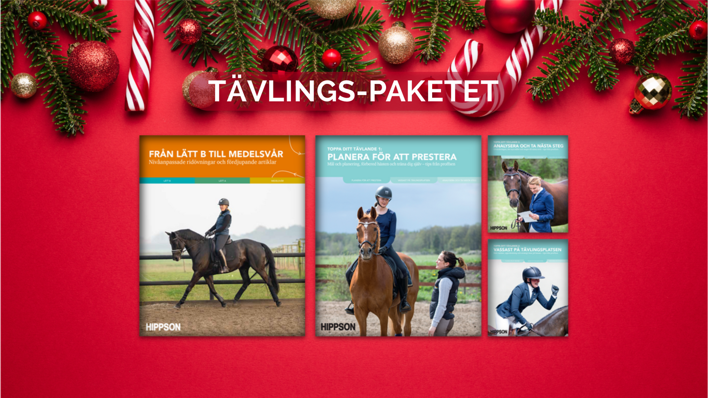 JULKLAPPSPAKET: Tävlings-paketet!